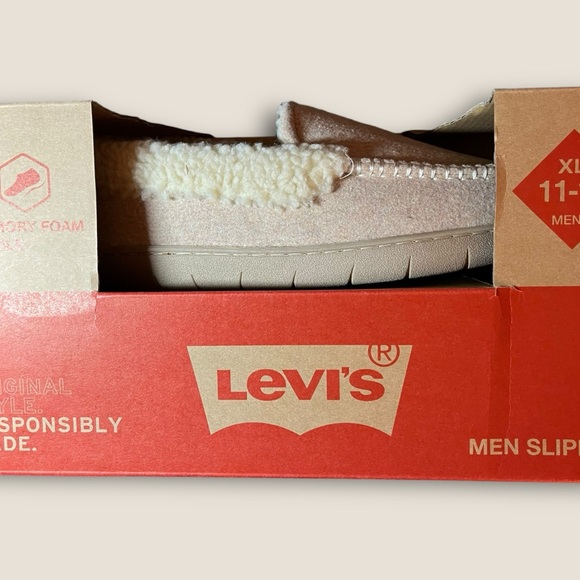 Levi’s Men’s Slippers with Memory Foam Insole, size XL 11-12, NWT - Picture 7 of 8